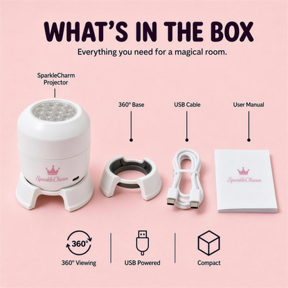 SparkleCharm™ Princess Projector